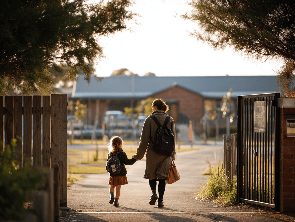 Australian parents comparing primary schools with their child
