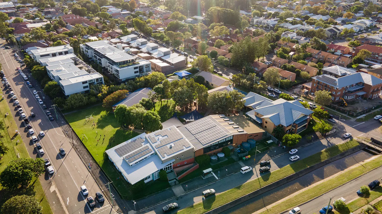 Newcastle Grammar Park School Campus hero image