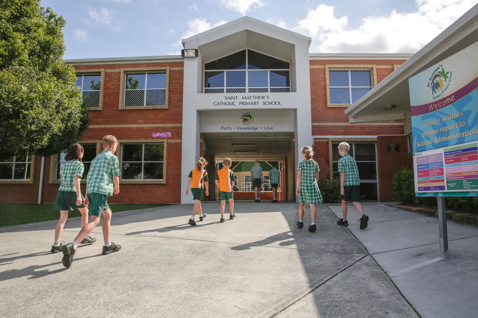 St Matthew's School hero image