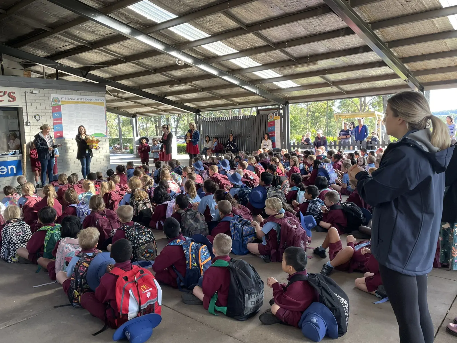 St Bernardine's School hero image