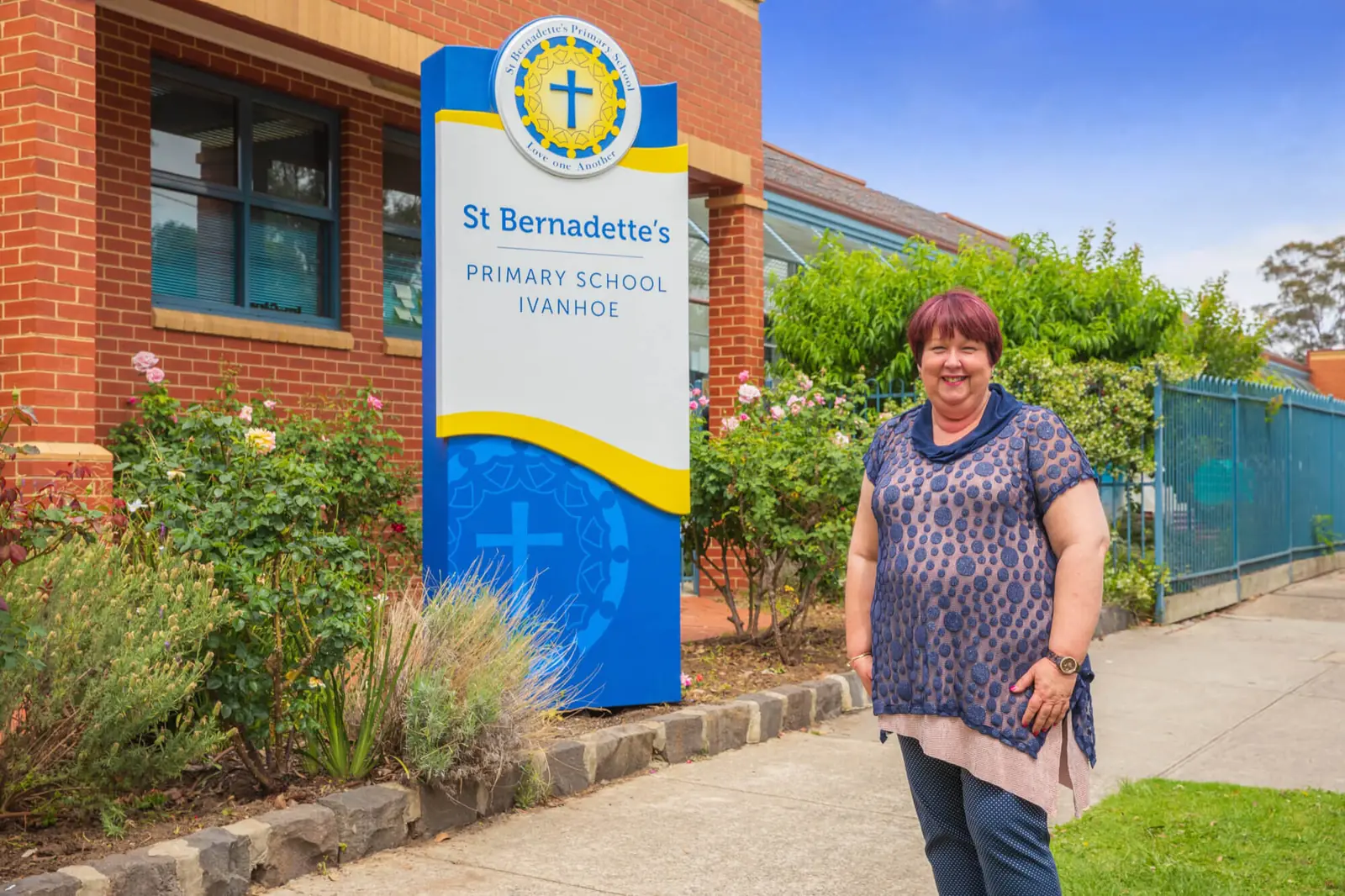 St Bernadette's School hero image