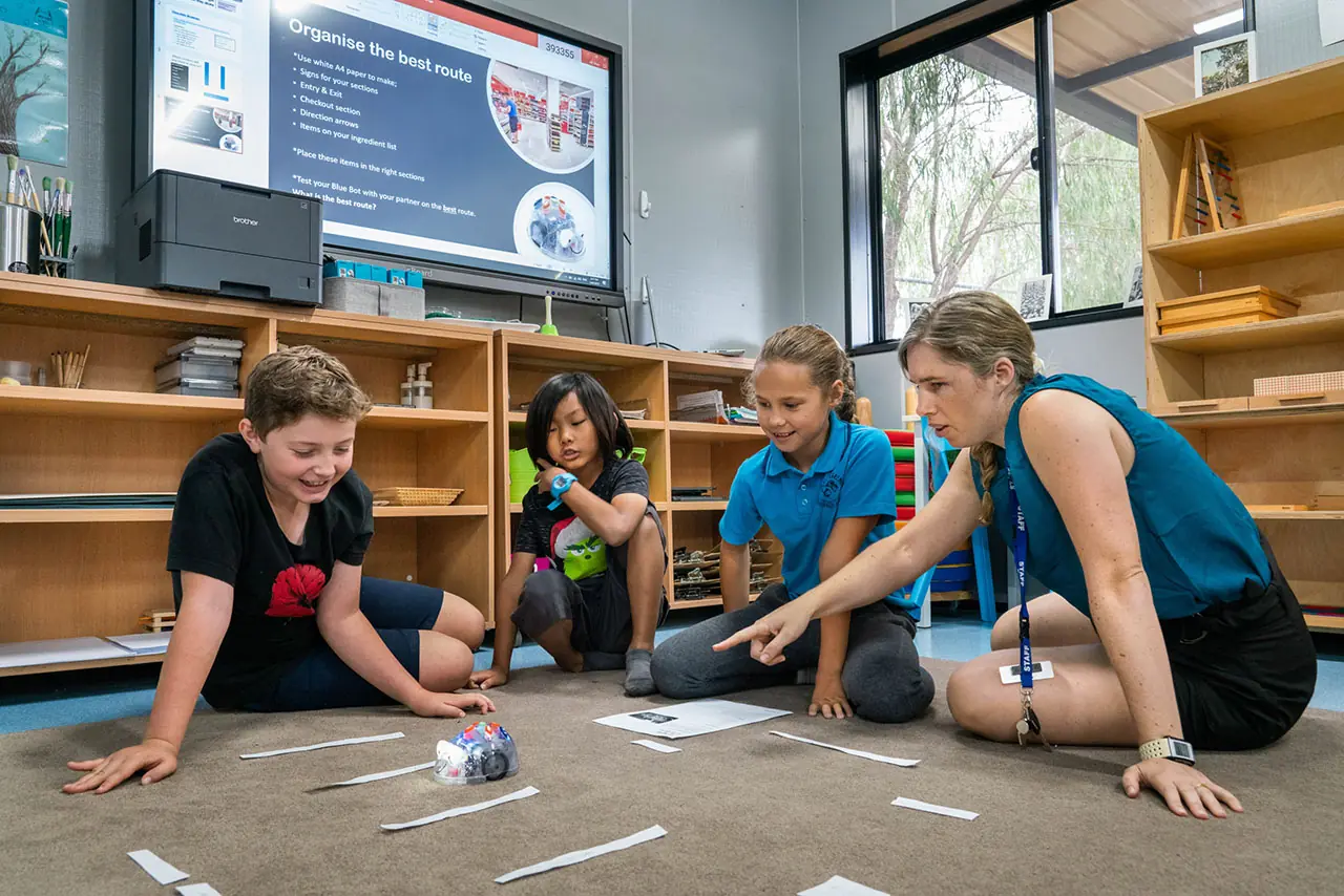 Blue Gum Montessori School hero image